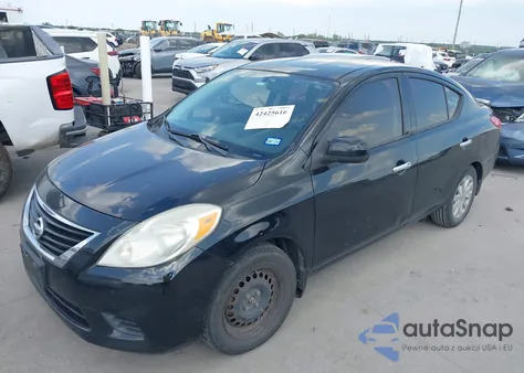 2014 Nissan Versa 1.6 Sv z USA, uszkodzony, nr VIN 3N1CN7APXEK466394